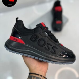 HUGO BOSS CHAROL NEGRO-ROJO