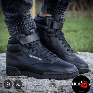 REBOOK Ex-O-Fit Hi NEGRO