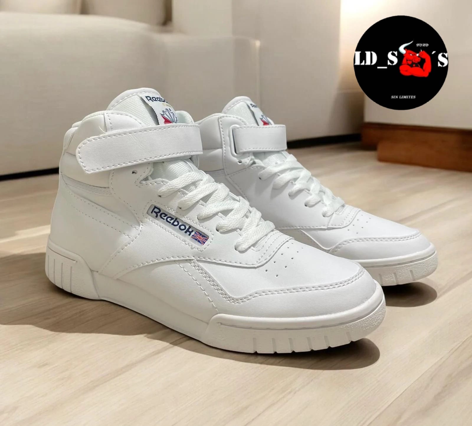 REBOOK Ex-O-Fit Hi BLANCO