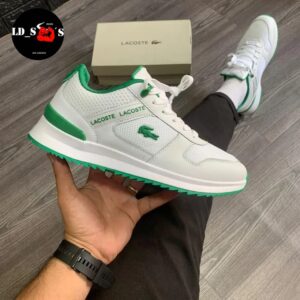 LACOSTE BLANCO-VERDE