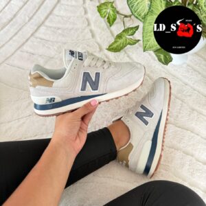 NEW BALANCE 574 GRIS-AZUL