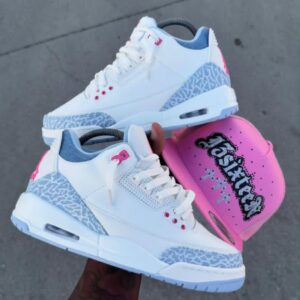 JORDAN RETRO 3 BLANCO-AZUL