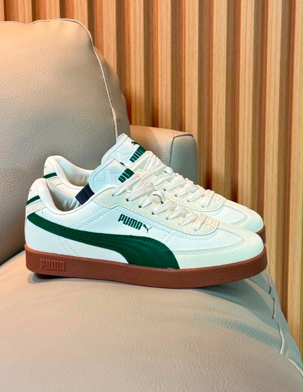 PUMA PALERMO BEIGE VERDE